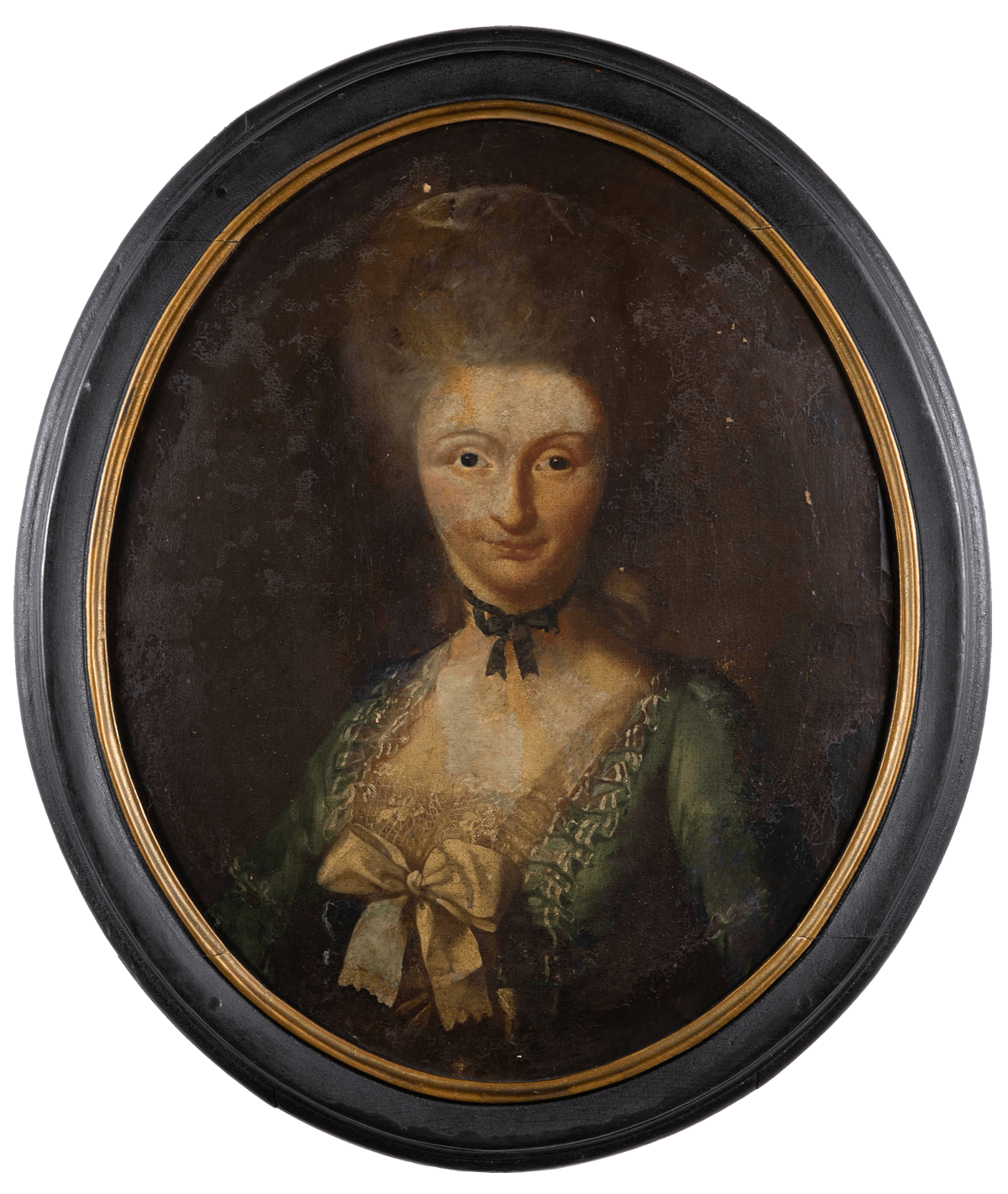 Portret van Maria Cunegonda Van Saksen, prinses van Polen - Olieverf op doek, langdurige bruikleen uit de collectie van mevr. J. Tacken- Van Wessem